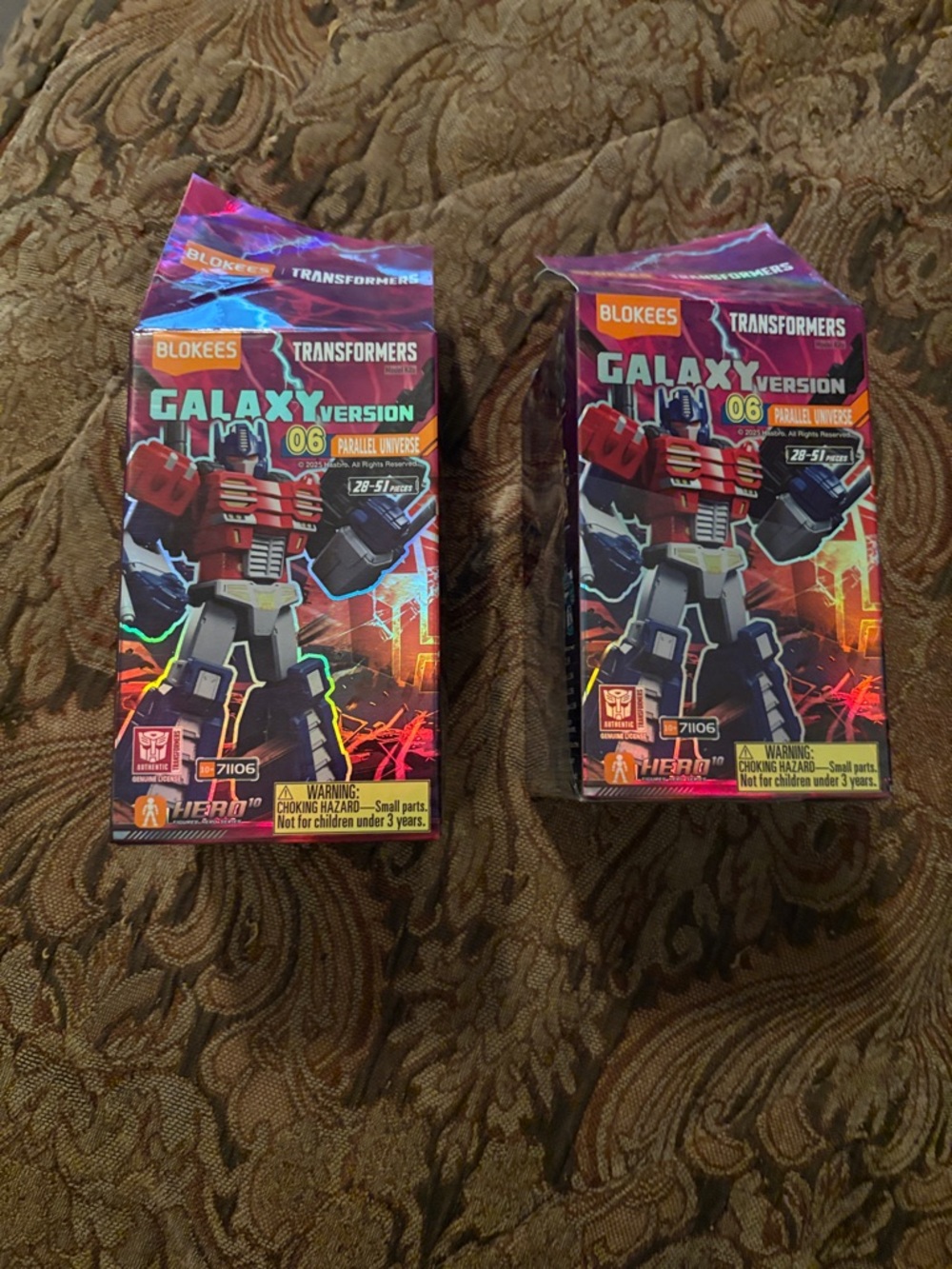 Galaxy Version 06 Red Transformer Figure - Pack of 2